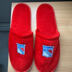 New York Rangers Red Slippers
